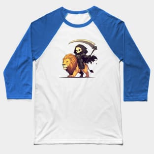 reaper ride lion Baseball T-Shirt